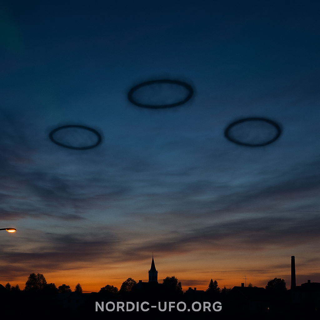 Mystery Smoke Rings Over Kauhava